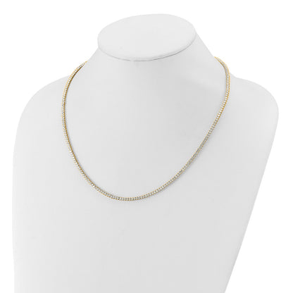 True Origin Lab Grown Diamond VS+ F+ Complete 20 in Tennis Necklace