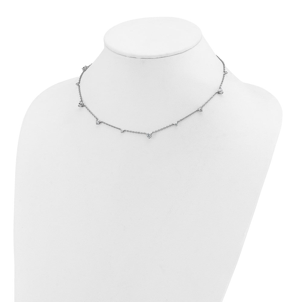 True Origin Lab Grown Diamond VS+ F+ Complete 12 Station 18 in Necklace