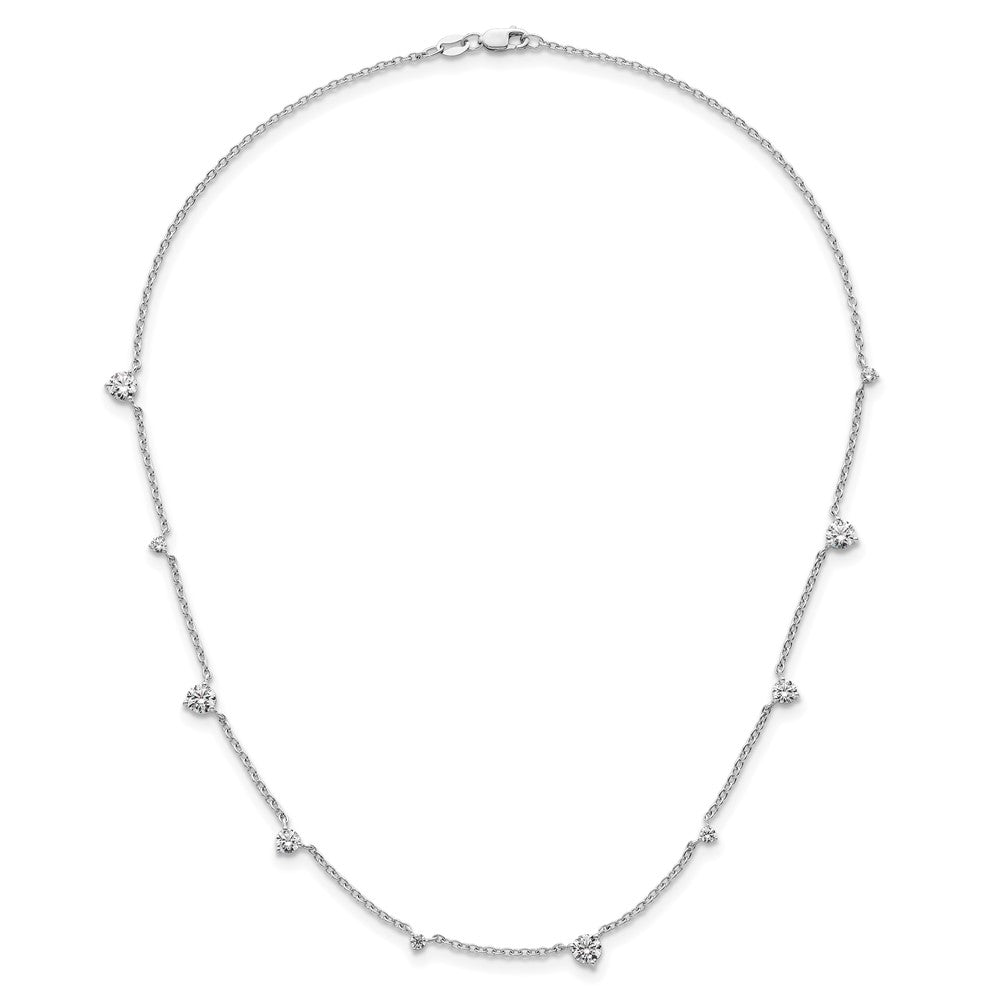 True Origin Lab Grown Diamond VS+ F+ Complete 12 Station 18 in Necklace
