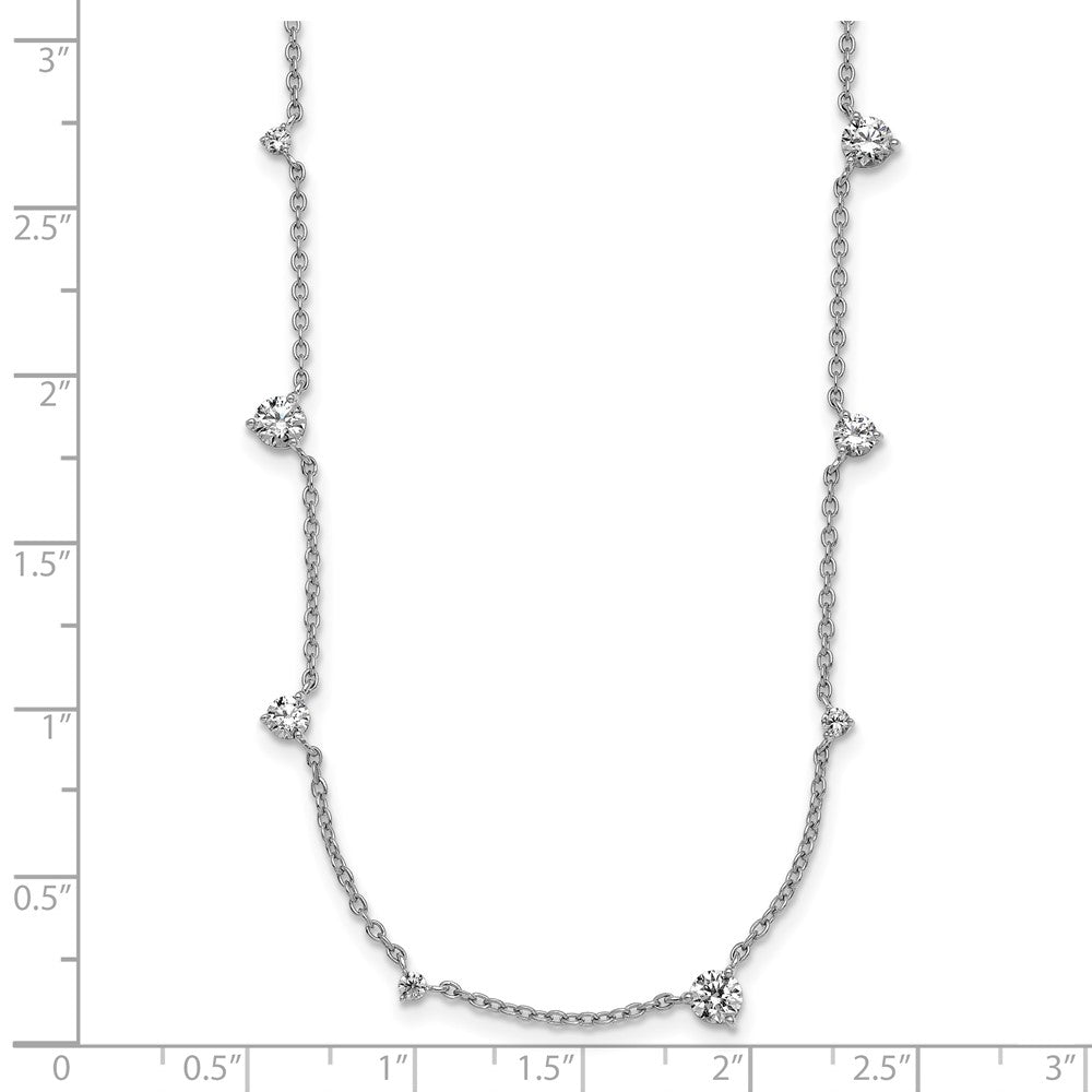 True Origin Lab Grown Diamond VS+ F+ Complete 12 Station 18 in Necklace