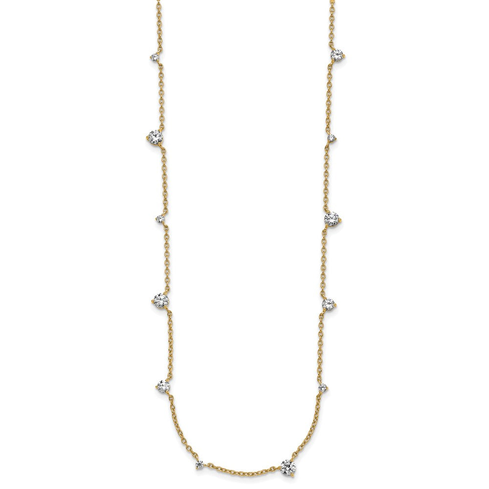 True Origin Lab Grown Diamond VS+ F+ Complete 12 Station 18 in Necklace