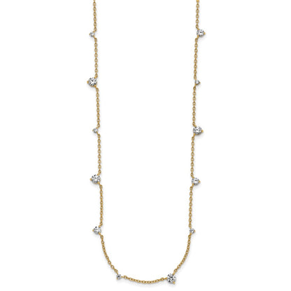 True Origin Lab Grown Diamond VS+ F+ Complete 12 Station 18 in Necklace