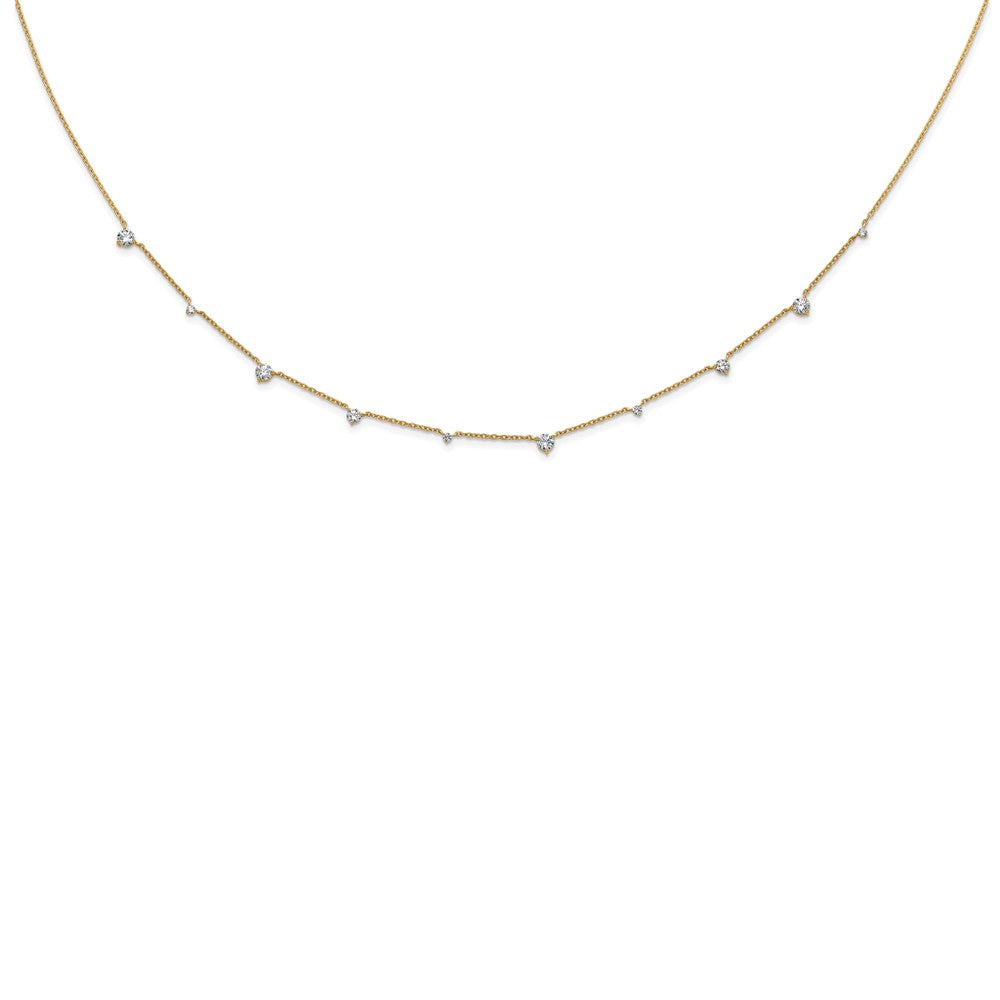 True Origin Lab Grown Diamond VS+ F+ Complete 12 Station 18 in Necklace