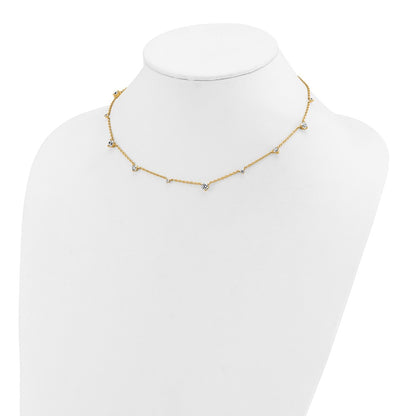 True Origin Lab Grown Diamond VS+ F+ Complete 12 Station 18 in Necklace