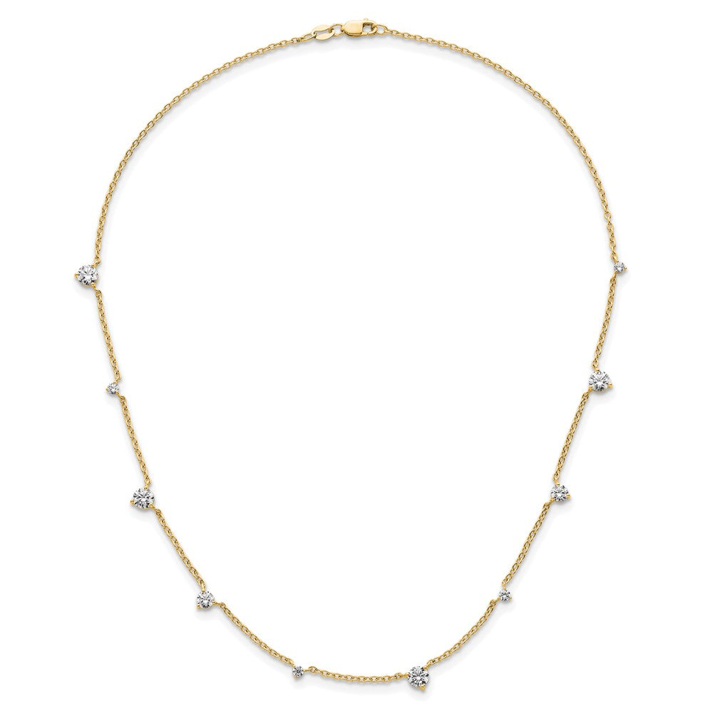 True Origin Lab Grown Diamond VS+ F+ Complete 12 Station 18 in Necklace