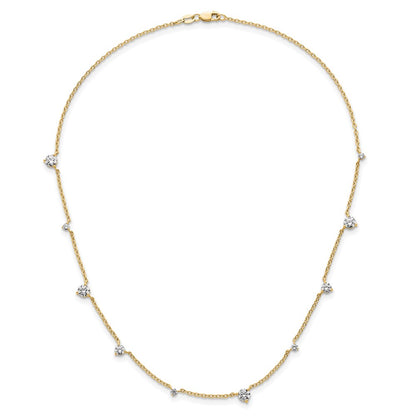 True Origin Lab Grown Diamond VS+ F+ Complete 12 Station 18 in Necklace