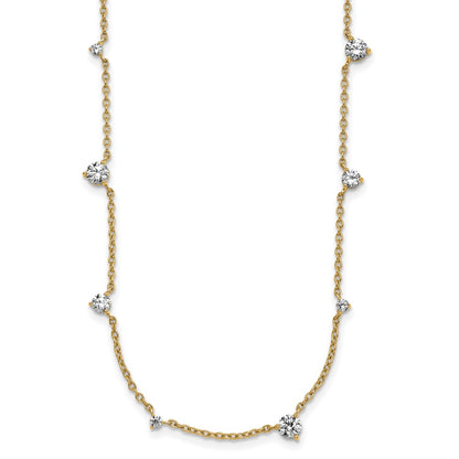 True Origin Lab Grown Diamond VS+ F+ Complete 12 Station 18 in Necklace
