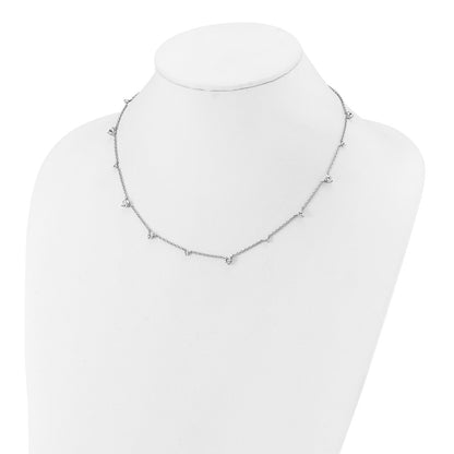 True Origin Lab Grown Diamond VS+ F+ Complete 12 Station 18 in Necklace
