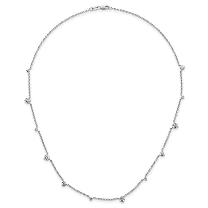 True Origin Lab Grown Diamond VS+ F+ Complete 12 Station 18 in Necklace