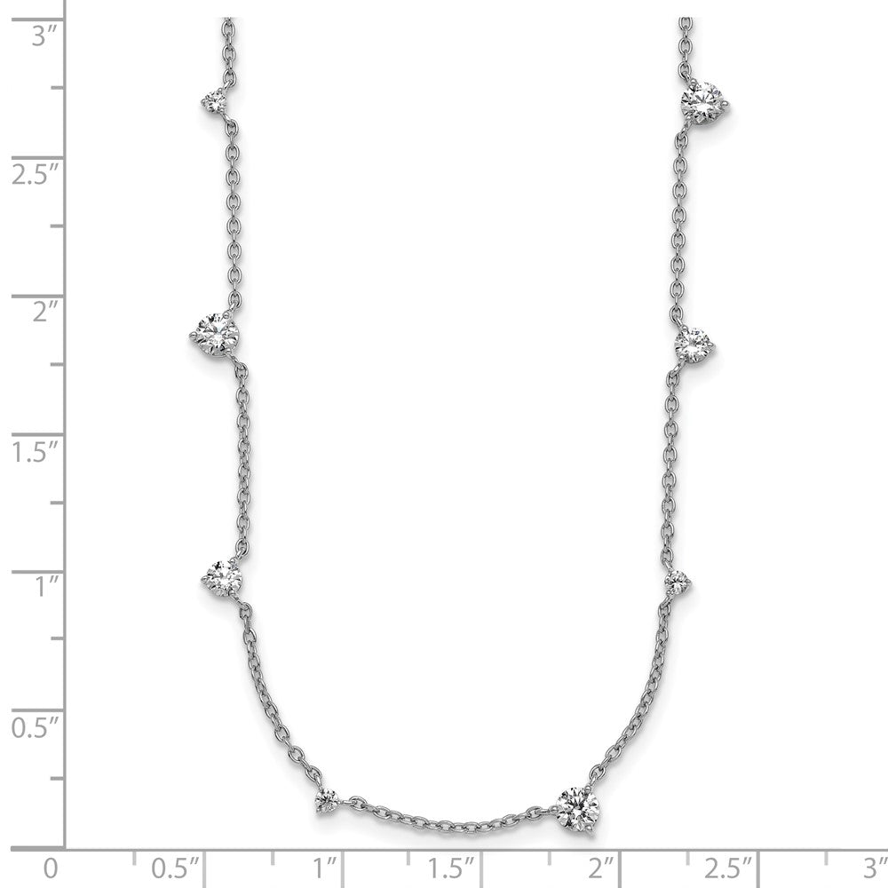 True Origin Lab Grown Diamond VS+ F+ Complete 12 Station 18 in Necklace