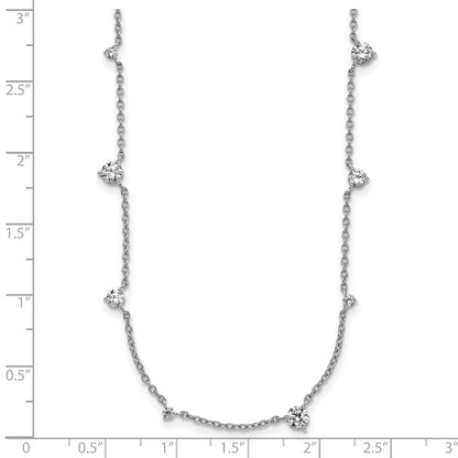 True Origin Lab Grown Diamond VS+ F+ Complete 12 Station 18 in Necklace
