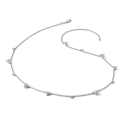 True Origin Lab Grown Diamond VS+ F+ Complete 12 Station 18 in Necklace