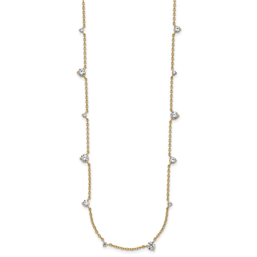 True Origin Lab Grown Diamond VS+ F+ Complete 12 Station 18 in Necklace