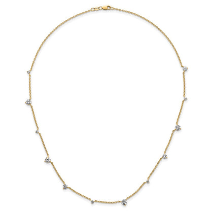 True Origin Lab Grown Diamond VS+ F+ Complete 12 Station 18 in Necklace