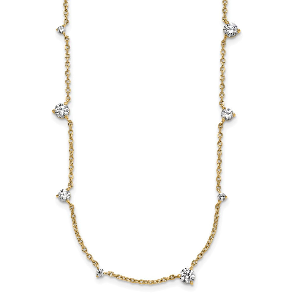True Origin Lab Grown Diamond VS+ F+ Complete 12 Station 18 in Necklace