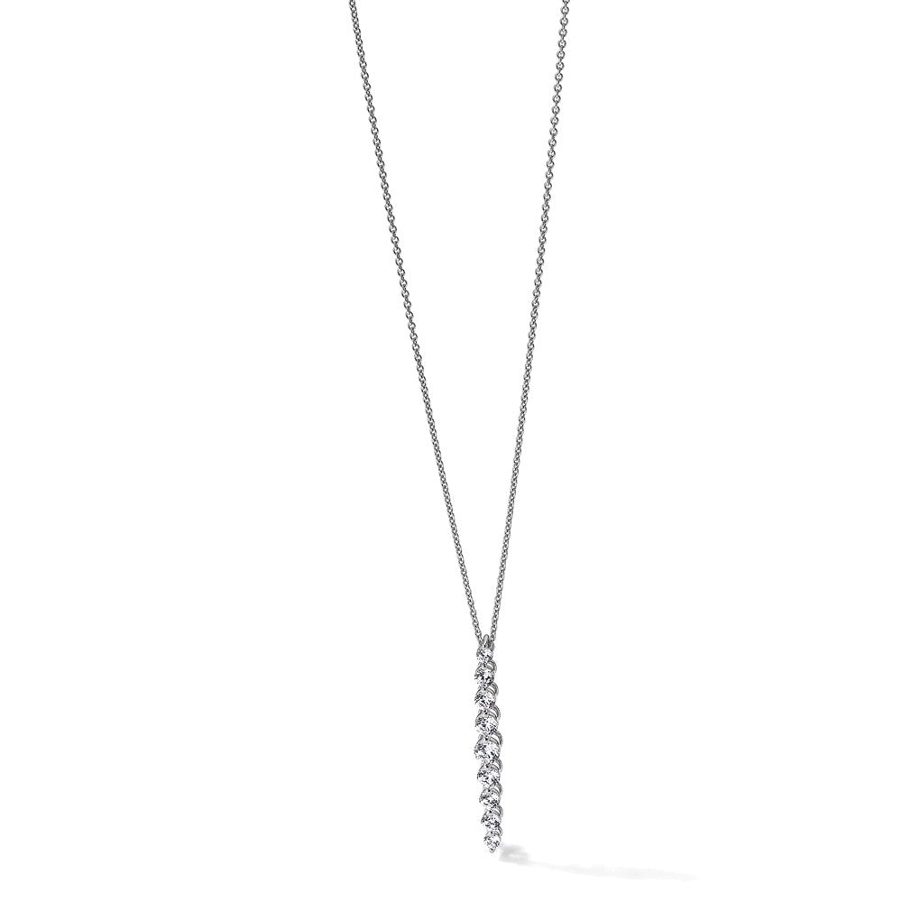 True Origin Lab Grown Diamond VS+ F+ 18 in Complete Vertical Slide Necklace