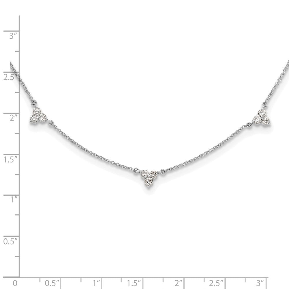 True Origin Lab Grown Diamond VS+ F+ Complete 7 Station 18 in Necklace