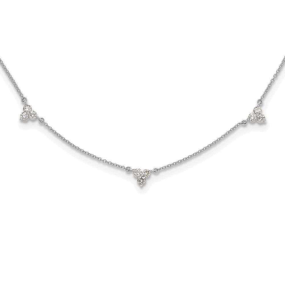 True Origin Lab Grown Diamond VS+ F+ Complete 7 Station 18 in Necklace