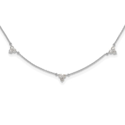 True Origin Lab Grown Diamond VS+ F+ Complete 7 Station 18 in Necklace