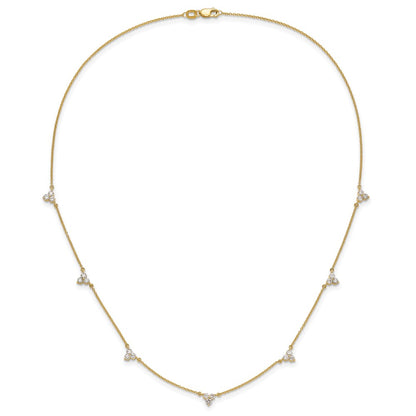 True Origin Lab Grown Diamond VS+ F+ Complete 7 Station 18 in Necklace