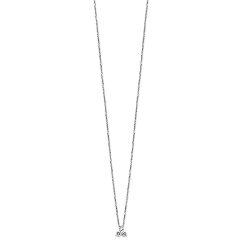 True Origin Lab Grown Diamond VS+ F+ 18 in Complete Cluster Necklace