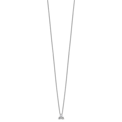 True Origin Lab Grown Diamond VS+ F+ 18 in Complete Cluster Necklace