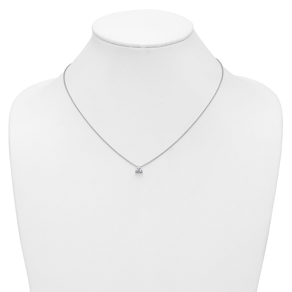 True Origin Lab Grown Diamond VS+ F+ 18 in Complete Cluster Necklace