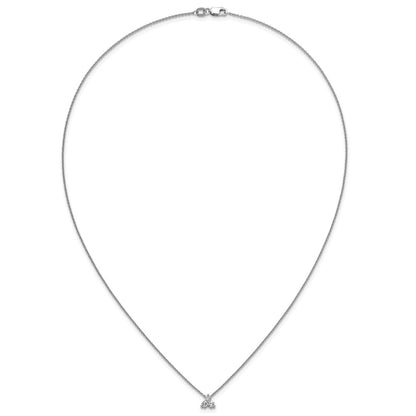 True Origin Lab Grown Diamond VS+ F+ 18 in Complete Cluster Necklace