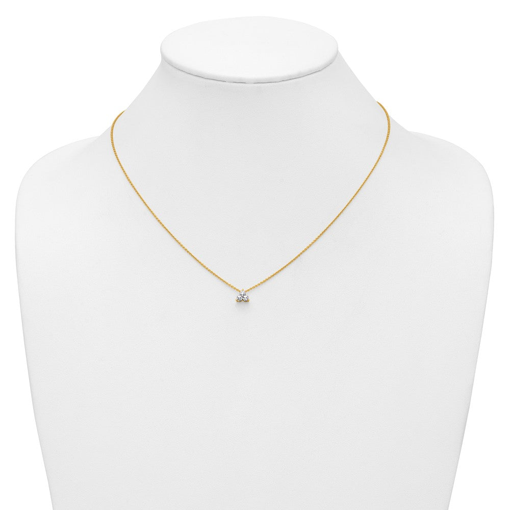 True Origin Lab Grown Diamond VS+ F+ 18 in Complete Cluster Necklace
