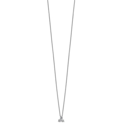 True Origin Lab Grown Diamond VS+ F+ 18 in Complete Cluster Necklace