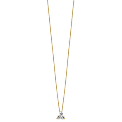 True Origin Lab Grown Diamond VS+ F+ 18 in Complete Cluster Necklace