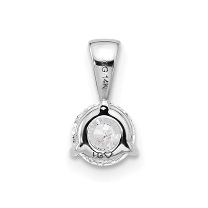 Lab Grown Diamond VS/SI+ G+ Three Prong Complete Solitaire Pendant