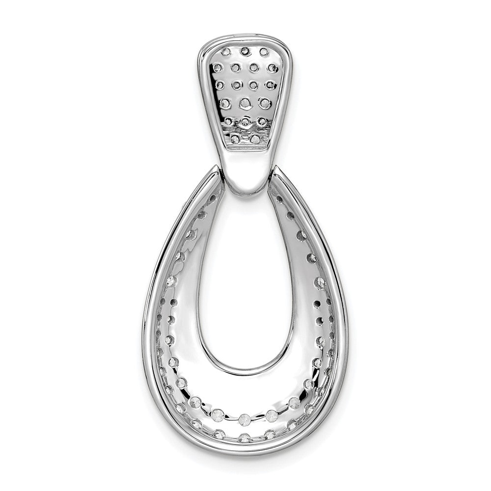 True Origin Lab Grown Diamond VS+ F+ 18 in Complete Teardrop Necklace