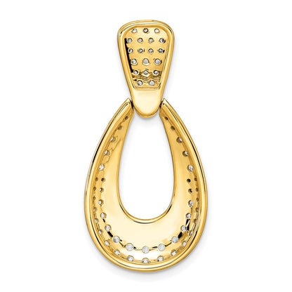 True Origin Lab Grown Diamond VS+ F+ 18 in Complete Teardrop Necklace