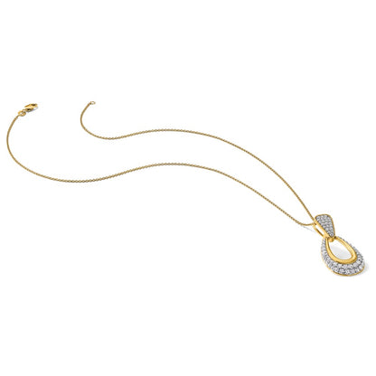 True Origin Lab Grown Diamond VS+ F+ 18 in Complete Teardrop Necklace