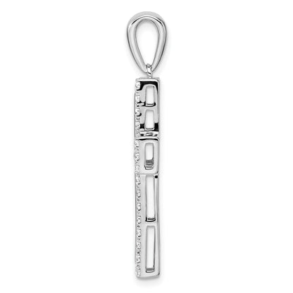 True Origin Lab Grown Diamond VS+ F+ Complete Cross Pendant
