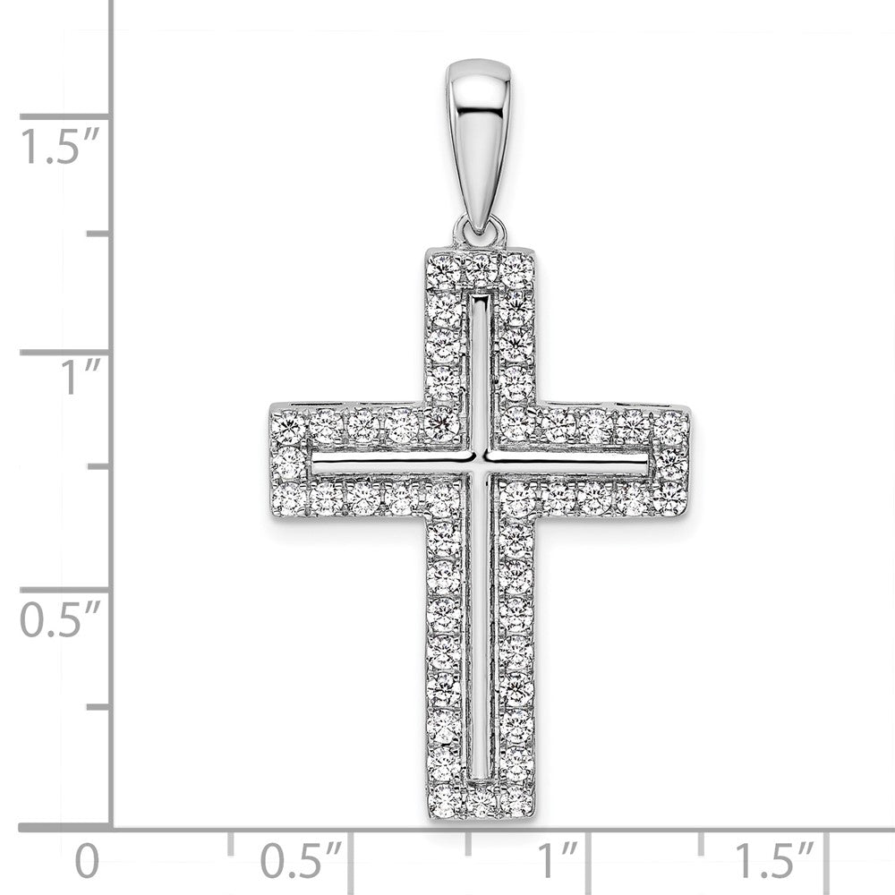 True Origin Lab Grown Diamond VS+ F+ Complete Cross Pendant