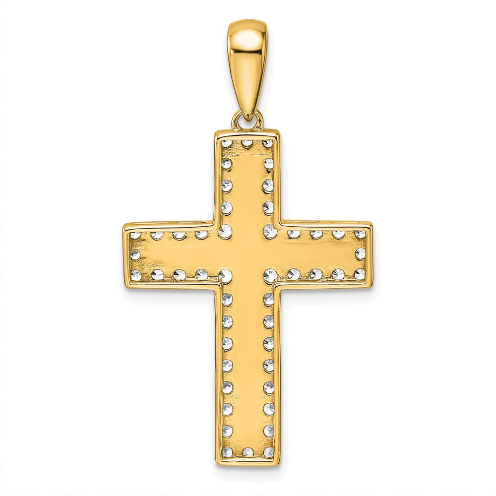 True Origin Lab Grown Diamond VS+ F+ Complete Cross Pendant