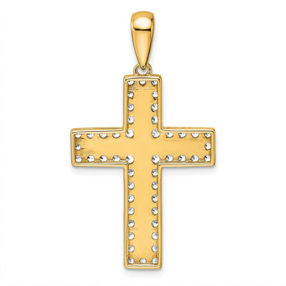 True Origin Lab Grown Diamond VS+ F+ Complete Cross Pendant
