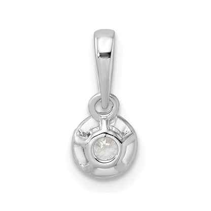 True Origin Lab Grown Diamond VS+ F+ Complete 18 in Round Solitaire Necklace