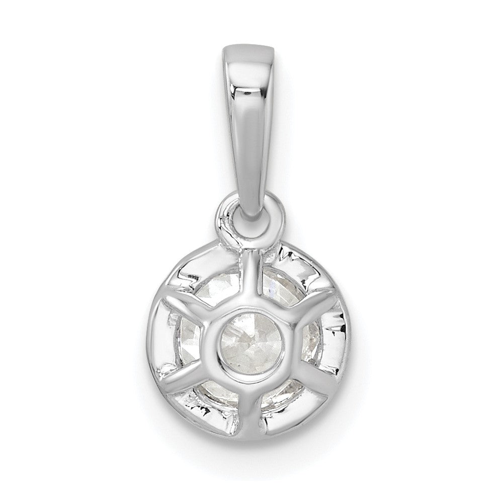 True Origin Lab Grown Diamond VS+ F+ Complete 18 in Round Solitaire Necklace