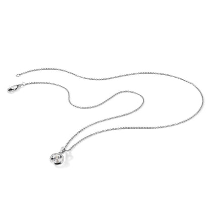 True Origin Lab Grown Diamond VS+ F+ Complete 18 in Round Solitaire Necklace