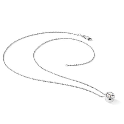True Origin Lab Grown Diamond VS+ F+ Complete 18 in Round Solitaire Necklace