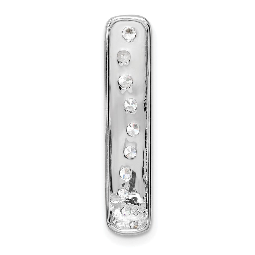 True Origin Lab Grown Diamond VS+ F+ 18 in Complete Vertical Bar Slide Necklace