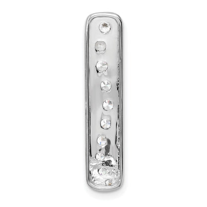 True Origin Lab Grown Diamond VS+ F+ 18 in Complete Vertical Bar Slide Necklace