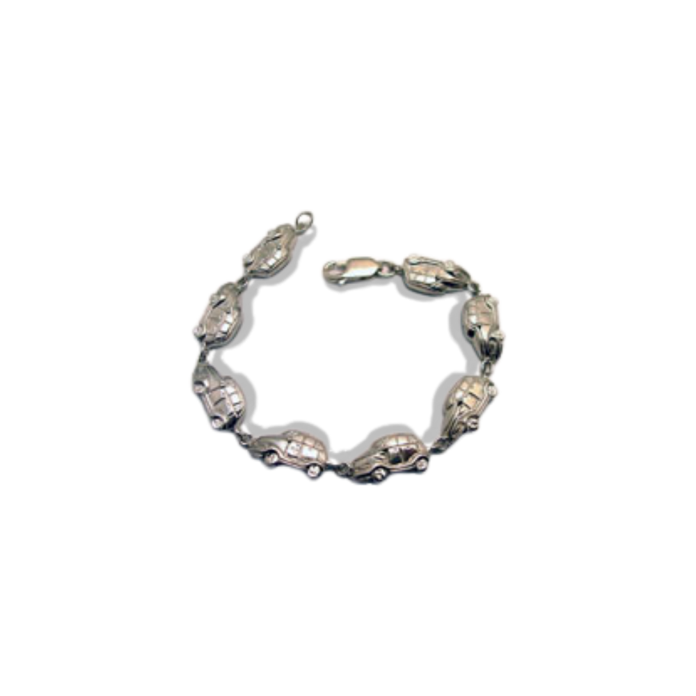 PT Front View Bracelet - Silver