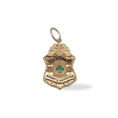 US Border Patrol Supervisory Agent Badge Pendant