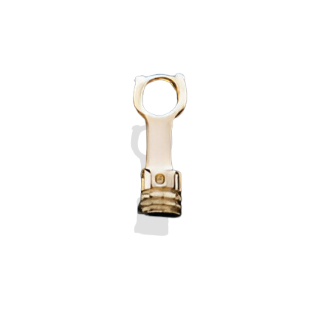 Piston Rod Pendant - Gold | Jewelry Factory