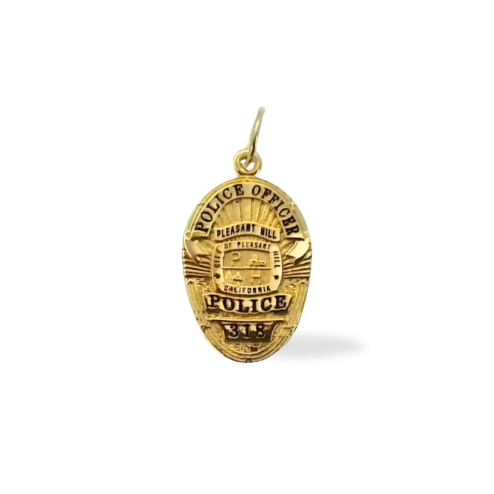 Pleasant Hill Police Department Badge Pendant