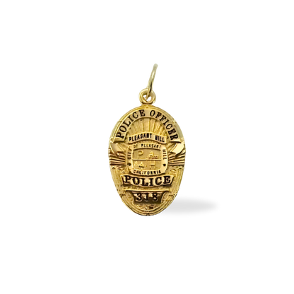 Pleasant Hill Police Department Badge Pendant